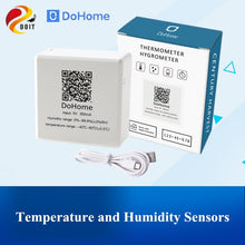 DoHome Support Siri Temperature and Humidity Sensors, Firmware Upgrade ,Support IOS System Phone
