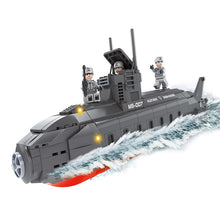 Compatible Legoed military submarine sets ship boat Aircraft Carrier warship model Building kits Blocks bricks Child kid toys