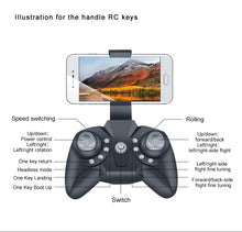 Drone RC Quadcopter Mini Drone Camera HD 1080P Wifi FPV Dron Foldable Altitude Hold RC Helicopter Selfie Drones Professional Toy