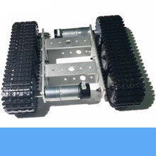 Unassembled Smart Crawler Robot Education Mini TP100 Metal Rc Tank Chassis Kit High Torque 33GB-520 DC Motor DIY For Arduino