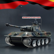 1:16 German Leopard Heavy Tank 2.4G Remote Control Model Military Tank With Sound Smoke Shooting Effect 3 Type Edition