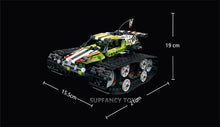 Compatible LegoINGLs Technic RC Car Tracked Race Stunt Car Building Blocks Sets APP Raido Remote Control Truck Toys For Children