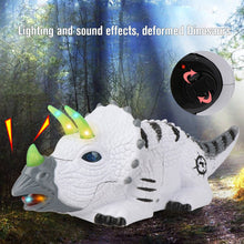 Dinosaur Deformation Car Toy Music Lighting Model Robot Electric kids toy Christmas Birthday Gift For Children