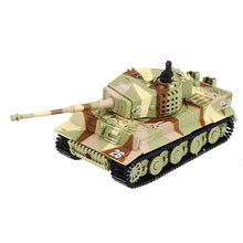 Great Wall Toys 2117 1/72 Radio 14CH Electric RC Tank Battle with Light Sound RTR Model