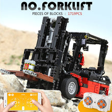 Yeshin Technic Motor Car Toys The Legoing 3681 Forklift Mk II Set Assembly Kits Toys Kids Christmas Gifts Building Blocks Bricks