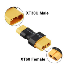 Amass XT60 to XT90 TRX XT30U EC3 EC5 4.0mm banana Female to Male Converter Adapter Plug For Lipo Battery RC Parts Custom Made