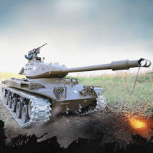 1:16 American Walker Bulldog A41A3 Light Tank 2.4G Remote Control Model Military Tank Sound Smoke Shooting Effect Metal Upgraded