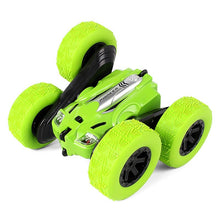 Rc Car High Speed 3D Flip Remote Control Car Drift Buggy Crawler Battery Operated Stunt Machine Radio Controlled Green Climbi