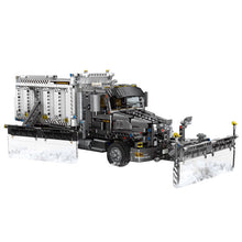 Yeshin Technic Car Toys The MOC Legoing Snowplow Car Model Building Blocks Bricks Assembly Car Toys Kits Kids Christmas Gifts