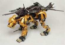 Model ROBOT ANIMAL ZOIDS 1/72 Handing Building SABER TIGER GOLD Destiny Armor Unchained Mobile Suit Kids Toys