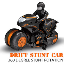Children's High-speed Remote Control Sidewalk Stunt Motorcycle Remote Control Stunt Car Drift 2.4ghz Racing Children's Gift Toy