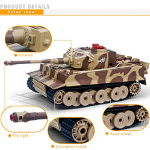 HOT 518 1/24 RC Tank Crawler IR Remote Control Toys Simulation Infrared RC Fighting Battle Tank Toy RC Car gifts for kids