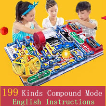 Brand New Compound Mode Switch Circuits Electronics Block Kit Electric Educational Assembling Toys for Kids Gift