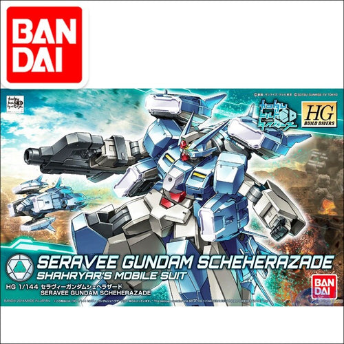 Original Gundam HGBD 1/144 Model SERAVEE GUNDAM SCHEHERAZADE Mobile Suit THE ORIGIN GTO Kids Toys