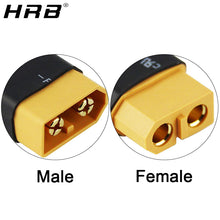 Amass Adapter XT60 to XT90 EC5 EC3 TRX T Deans XT30U Female Male Connectors 4.0mm Banana Plug RC Lipo Battery Control Parts DIY