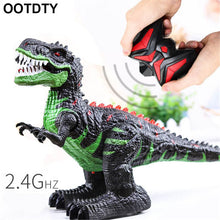 Remote Control Dinosaur for Kids Electronic RC Toys Educational Walking Tyrannosaurus Rex Dinosaur with Lights Sounds Rotation