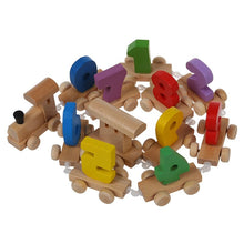 1 Set Number Wooden Train Figures Railway Kids Wood Mini Toy Educational & 1Pcs Baby Kid Education Wooden Toy Stacking Nest Lear