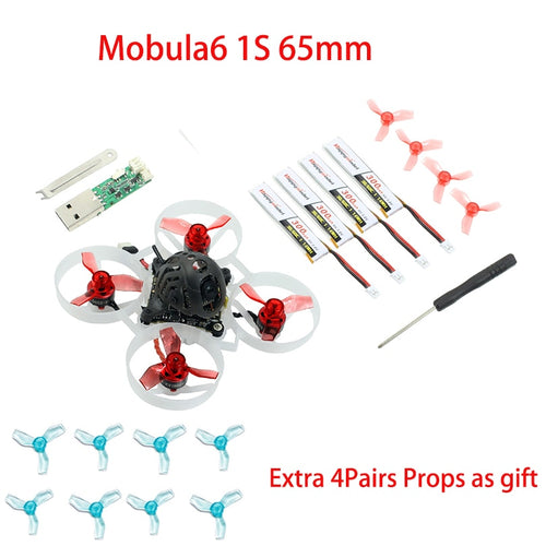 Happymodel Mobula 7 75mm Mobula6 65mm Bwhoop Crazybee F4 Pro OSD 2S FPV Race Drone Quadcopter Upgrade BB2 ESC 700TVL Mobula 6