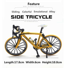 Bicycle Model Mountain Bike Cross Racing Cycle Model Mini Collection Toys Classic Kids Gift Excellent Collection
