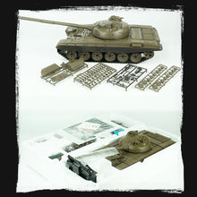 1:16 Russian T-72 Main Battle Tank 2.4G Remote Control Model Military Tank With Sound Smoke Shooting Effect - Basic Edition