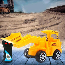 Remote Control Excavator Engineering Vehicle Digger Electric 2 Channel Kids Toy AA Batteries (Not Included)