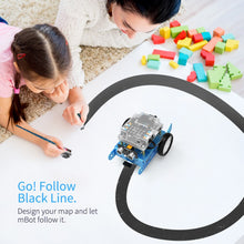 Makeblock mBot DIY Robot Kit, Entry-level Programming for Kids, STEM Education. (Blue, Bluetooth Version)