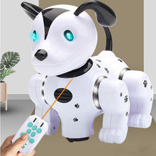 Electric Universal Intelligent Robot Dog Infrared Remote Control Music Light Voice Pet Touch Dazzle Dance Educational Toys