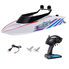 High Speed RC Boat 15km/h 2.4GHz 4 Channel Electric Workbale on The Water Radio Remote Control Racing Toy for Childern Best Gift