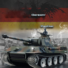 1:16 German Leopard Heavy Tank 2.4G Remote Control Model Military Tank With Sound Smoke Shooting Effect 3 Type Edition