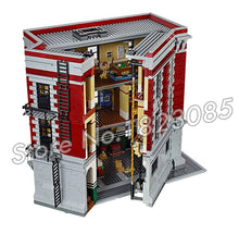 586pcs Ghostbusters Ecto-1 & 2 Movie Police cars 16032 Figure Building Blocks Assemble Children Toys Compatible With Lego