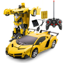 NEW 1:18 CARS Rc Transformer 2 in 1 RC Car Driving Sports Vehicle drive Transformation Robots Models Remote Control Car Toy