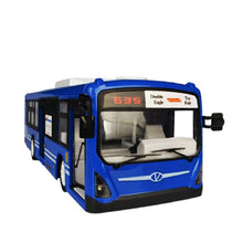 RC Car 6 Channel 2.4G Remote Control Bus City Express High Speed One Key Start Function Bus With Realistic Sound and Light Long