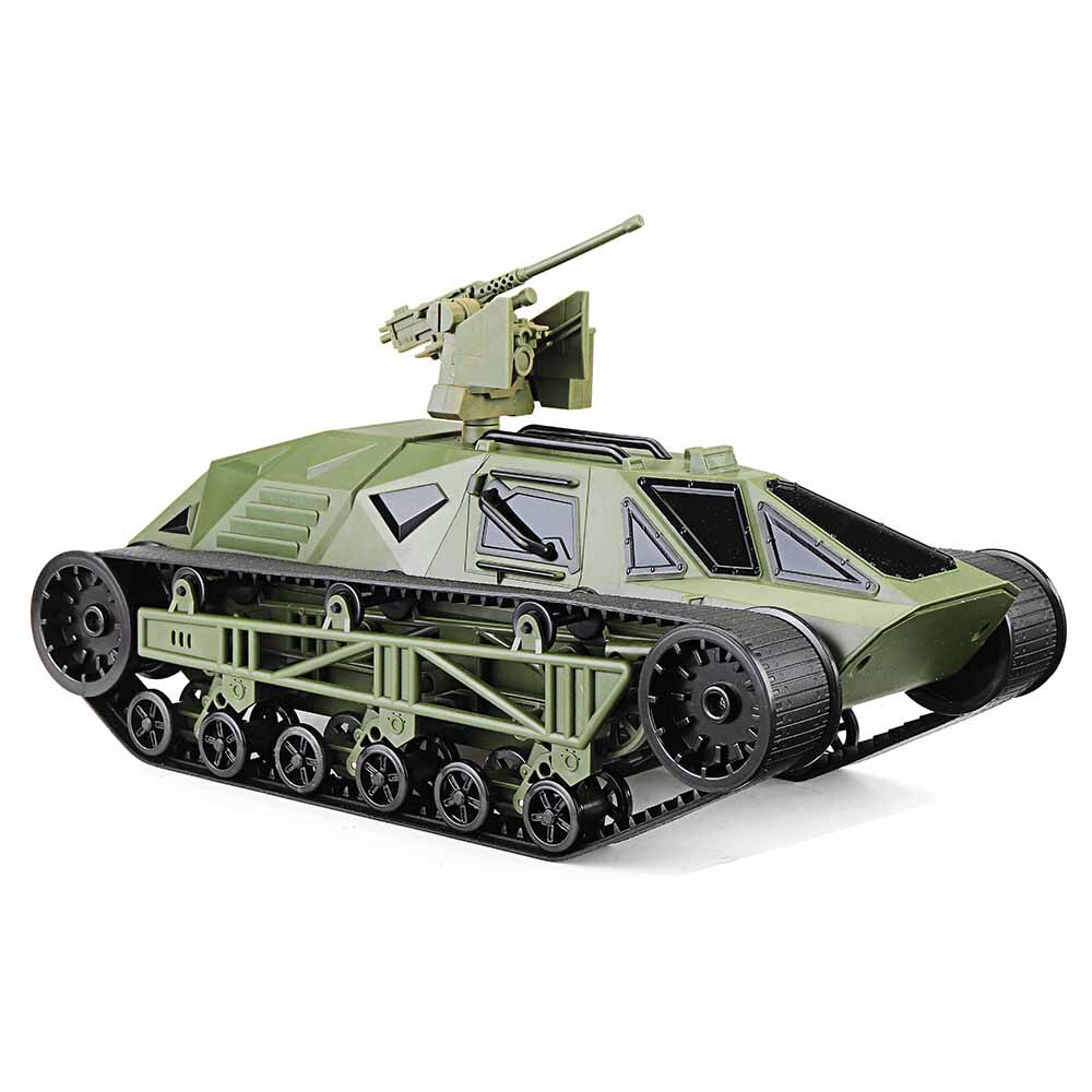 New Feilun RC Tank FC138 1/12 2.4G 30km/h Electric Armored Off-Road Remote Control Vehicle RTR Army Green Model Toys