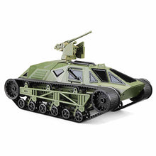 New Feilun RC Tank FC138 1/12 2.4G 30km/h Electric Armored Off-Road Remote Control Vehicle RTR Army Green Model Toys