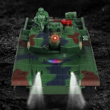 Kids 778-1/2/3/4 Simulation 1:24 RC Battle Tank Toys Crawler Light Remote Control Heavy Machine Tanks Toys For Children Gift