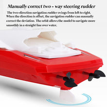 1:47 Remote Control Boats Twin Motor High Speed Long Lasing 2.4G 30kmh RC Racing Boat Toys for Children Kids