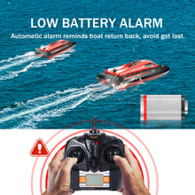 Rc Boat H101 2.4ghz 30km/hour High Speed 180 Degree Flip With Servo Remote Control Boat Toys For Children Xmas Gifts For Kids