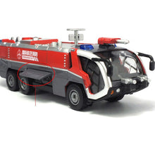 1:50 Alloy Engineering Vehicles,High Simulation Fire Truck,Fire Ladder,Climbing Car,Children's Educational Toys,Christmas Gift