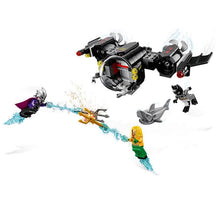 Bela 11233 Super hero 201pcs Batman VS Sea King Underwater battle Building Block Bricks Children's Toys Compatible With 76116