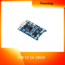 Official smaria Micro USB 5V 1A 18650 Lithium Battery Charger Module Charging Board With Protection diy rc toy kit electroincs