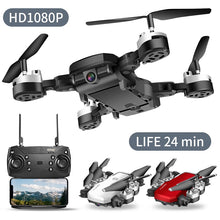 Drone 4K RC Quadcopter With Camera Foldable FPV Wifi Quadrocopter Wide Angle High Hold RC Helicopter Selfie Drone Professional