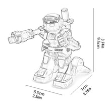 2.4G Somatosensory Remote Control Battle Robot Toy Two-player Competitive Fight Children's Robot Model Toys For Kids Gift