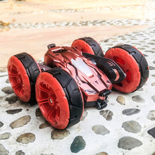 2.4G 4WD Double-Sided Stunt Car 360 Rotating Children Drift Stunt Deformation Remote Control RC Car Creative Funny Toys for Kid