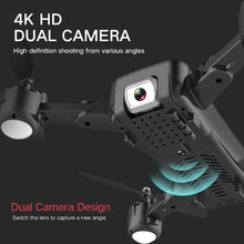 F88 Drone 4K WIFI FPV dual Camera Drone RC Quadcopter professional Optical Flow 18min Flight time Foldable dron VS kids zino pro