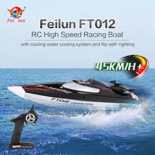 FT011 FT012 RC Boat 2.4G High Speed Brushless Motor Built-In Water Cooling System Remote Control Racing Speedboat RC Toys Gift