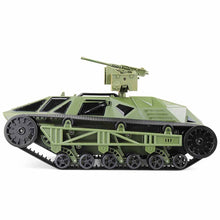 New Feilun RC Tank FC138 1/12 2.4G 30km/h Electric Armored Off-Road Remote Control Vehicle RTR Army Green Model Toys