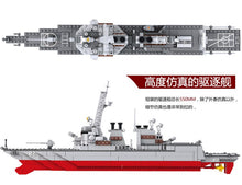 Compatible Legoed military submarine sets ship boat Aircraft Carrier warship model Building kits Blocks bricks Child kid toys