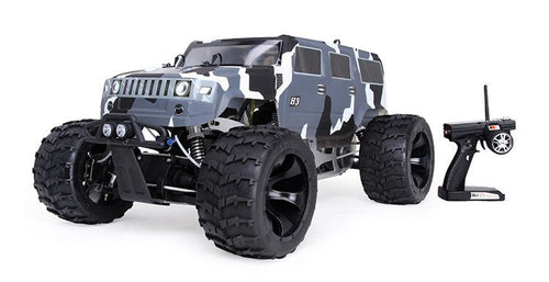 1/5 Scale Racing BM305 Monster Truck 4WD Whit 30.5cc Engine Rc Car