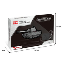 Remote Control RC Tank Wars 952PCS Military Model Building Blocks Bricks Toy Metal Shape Building Blocks Set In Stock