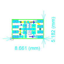 860052 Aux 3-4 Logic Level Function Amplifier Board for 21MTC Decoders/LaisDcc